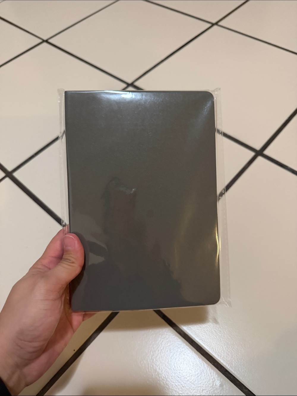 Grey notebook